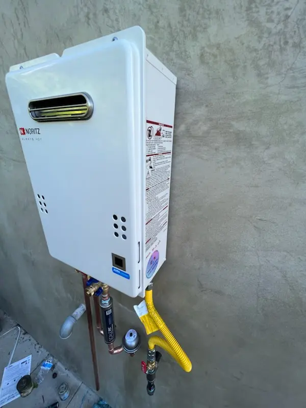 Tankless water heater installation for Washington Crossing homes